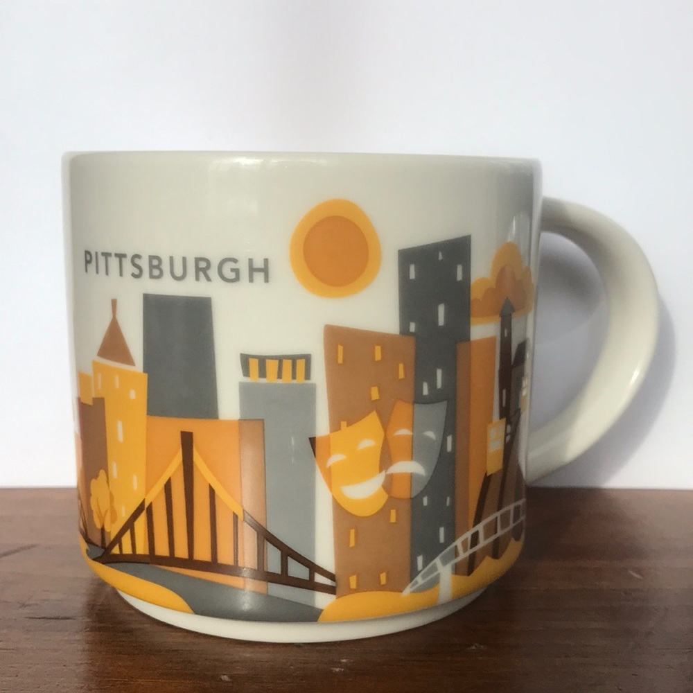 Starbucks Pittsburgh You Are Here Mug 2014